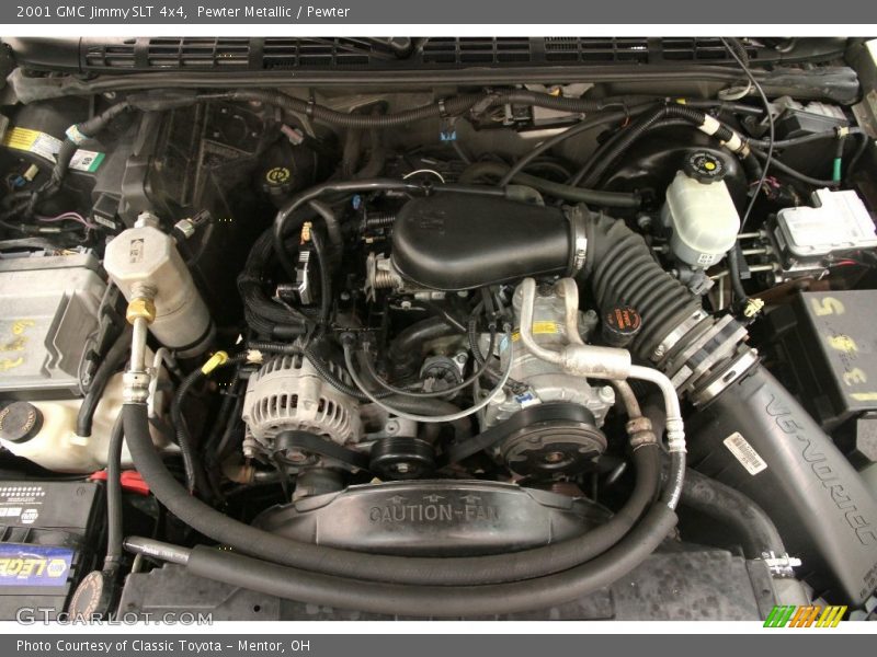 Pewter Metallic / Pewter 2001 GMC Jimmy SLT 4x4