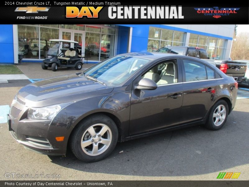 Tungsten Metallic / Medium Titanium 2014 Chevrolet Cruze LT