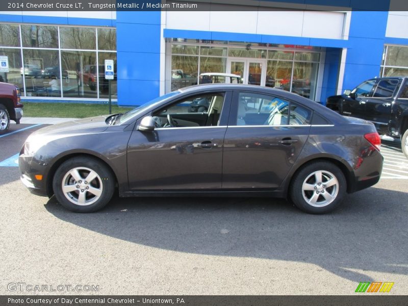 Tungsten Metallic / Medium Titanium 2014 Chevrolet Cruze LT