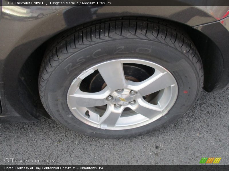 Tungsten Metallic / Medium Titanium 2014 Chevrolet Cruze LT