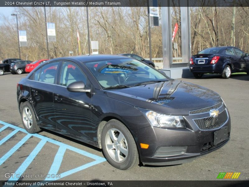 Tungsten Metallic / Medium Titanium 2014 Chevrolet Cruze LT