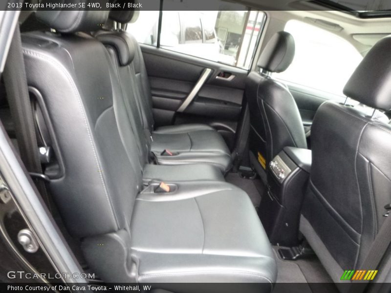 Black / Black 2013 Toyota Highlander SE 4WD