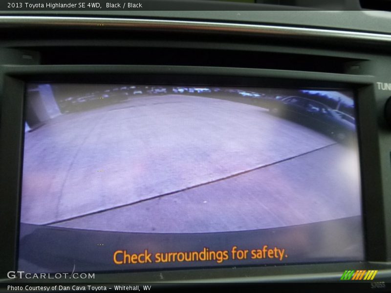Black / Black 2013 Toyota Highlander SE 4WD