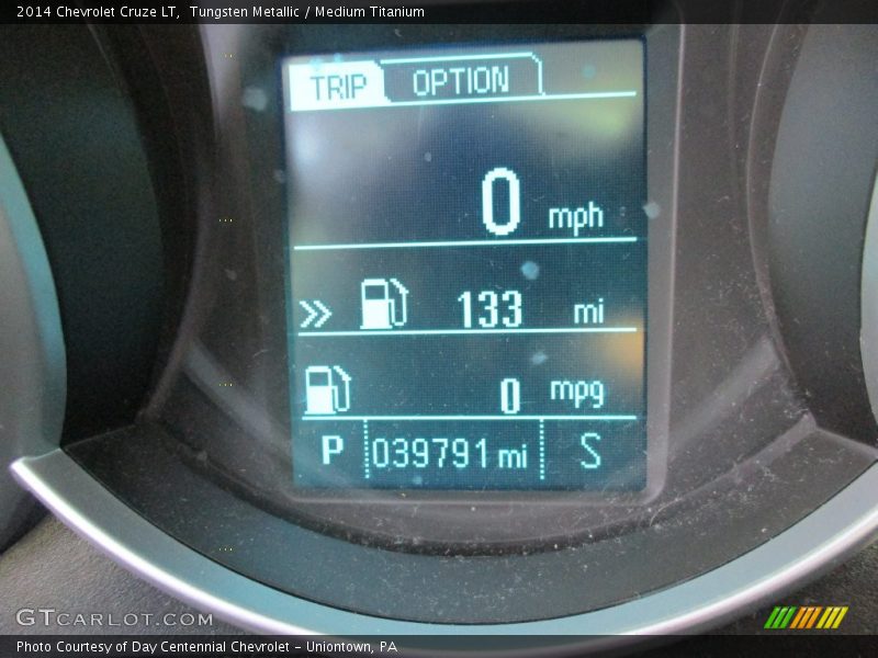 Tungsten Metallic / Medium Titanium 2014 Chevrolet Cruze LT