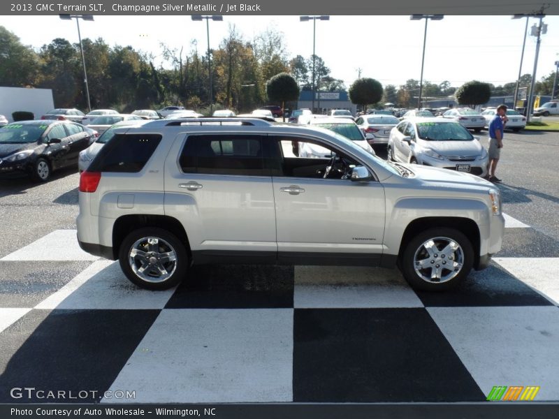 Champagne Silver Metallic / Jet Black 2013 GMC Terrain SLT
