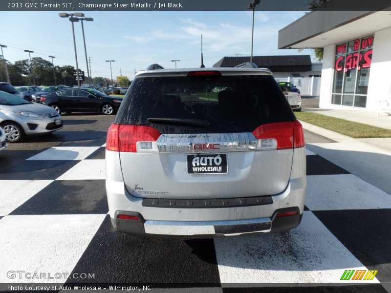 Champagne Silver Metallic / Jet Black 2013 GMC Terrain SLT