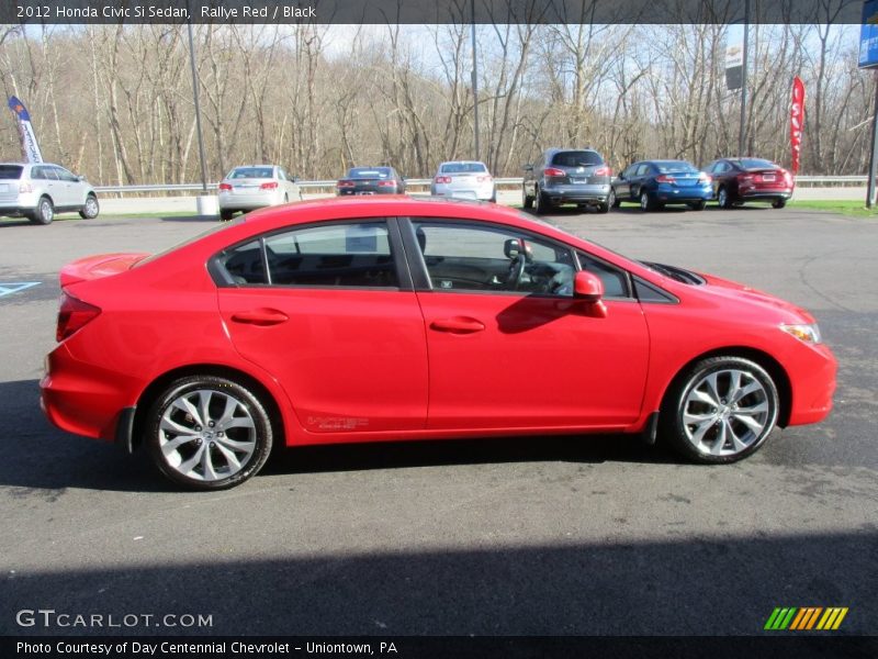 Rallye Red / Black 2012 Honda Civic Si Sedan