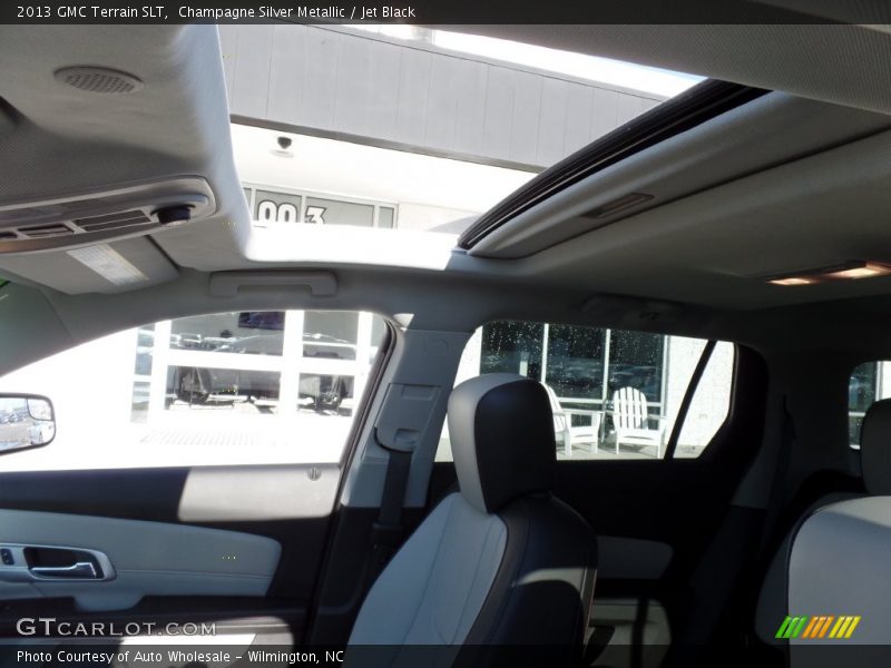 Champagne Silver Metallic / Jet Black 2013 GMC Terrain SLT