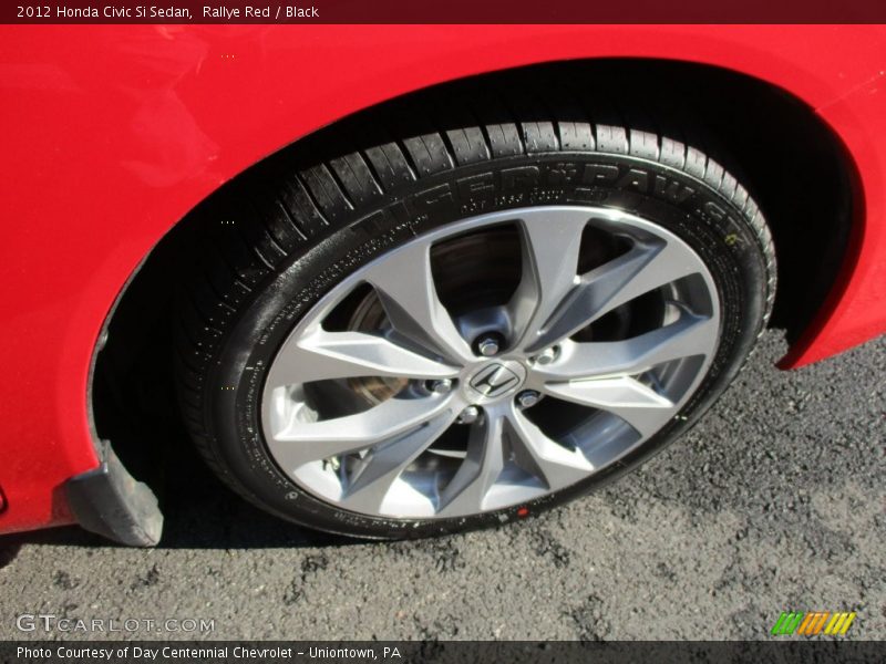 Rallye Red / Black 2012 Honda Civic Si Sedan