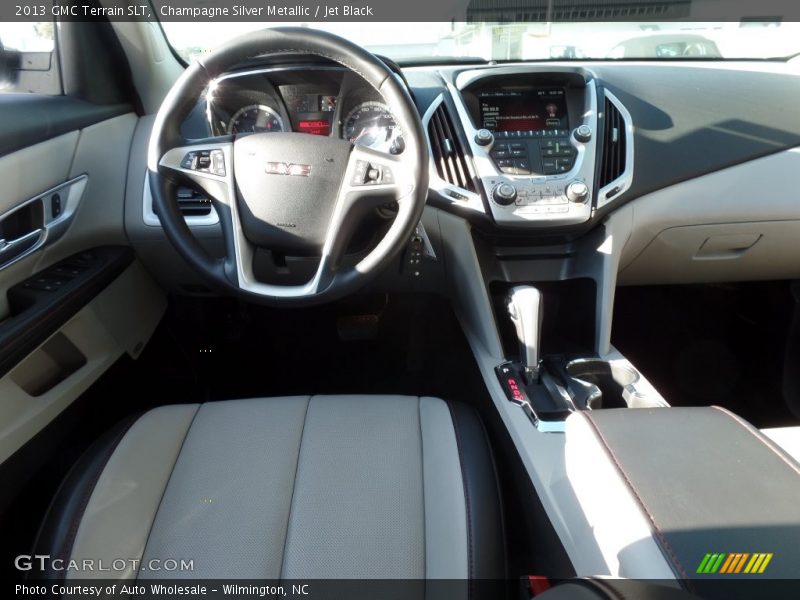 Champagne Silver Metallic / Jet Black 2013 GMC Terrain SLT