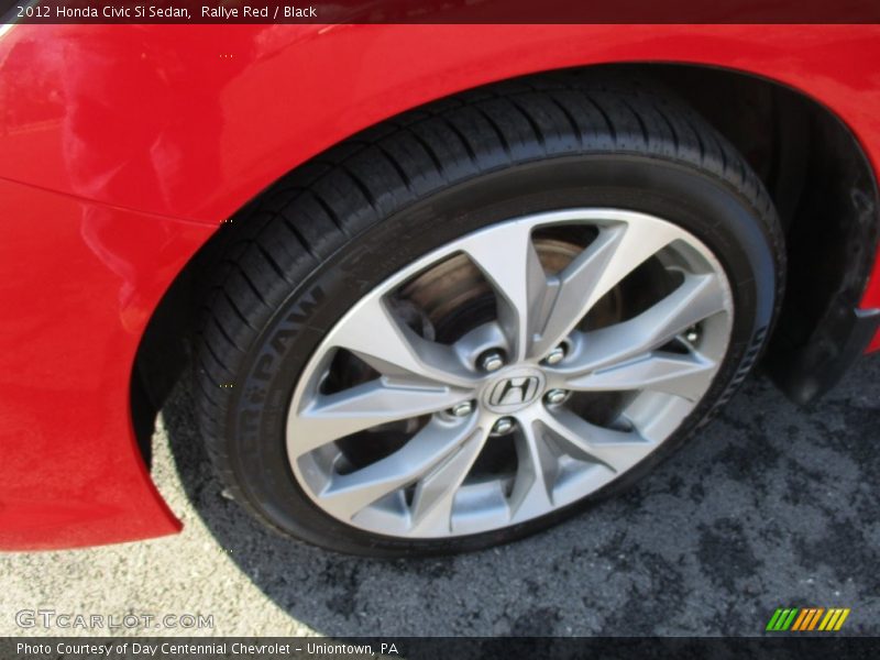 Rallye Red / Black 2012 Honda Civic Si Sedan