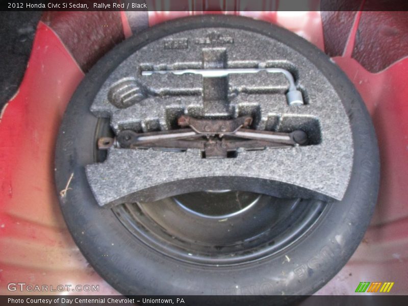 Rallye Red / Black 2012 Honda Civic Si Sedan