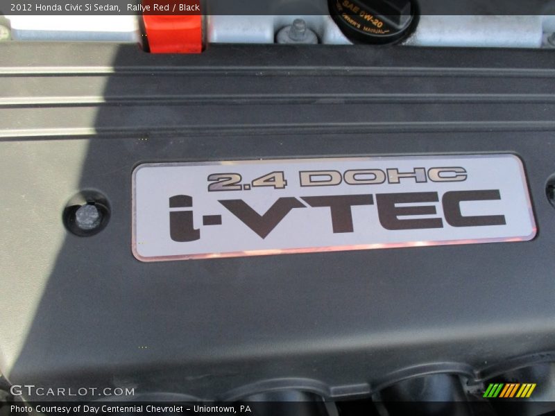 Rallye Red / Black 2012 Honda Civic Si Sedan