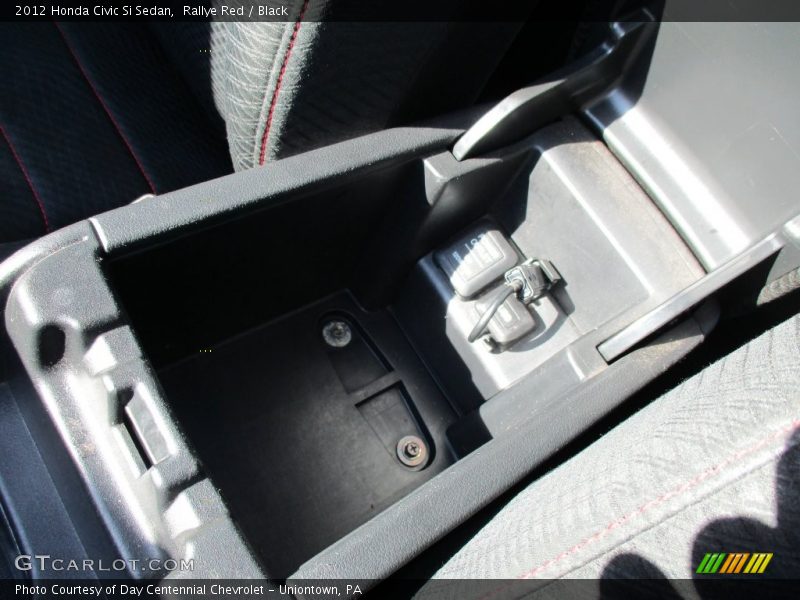 Rallye Red / Black 2012 Honda Civic Si Sedan
