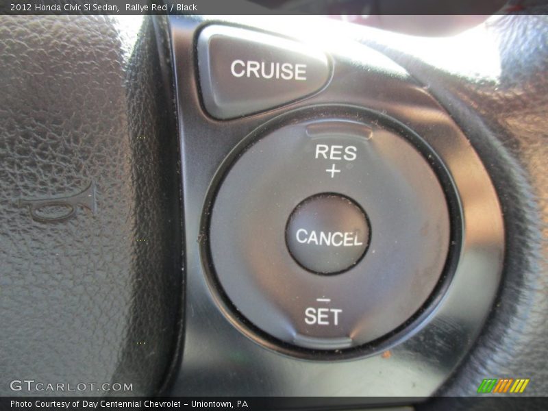 Rallye Red / Black 2012 Honda Civic Si Sedan