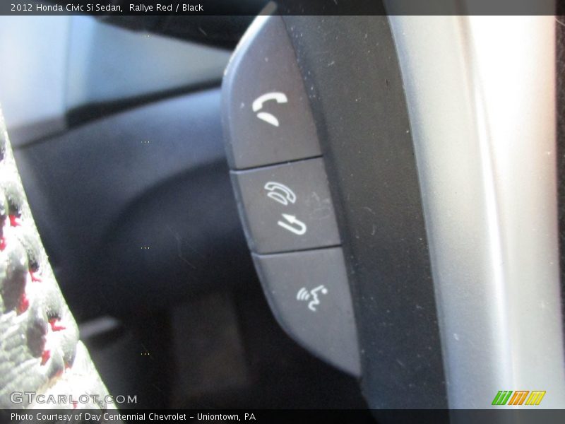 Rallye Red / Black 2012 Honda Civic Si Sedan