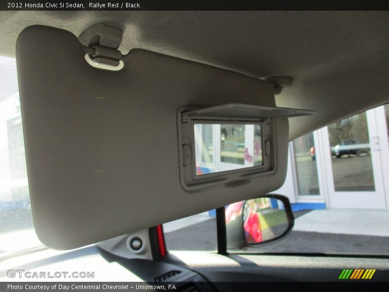 Rallye Red / Black 2012 Honda Civic Si Sedan