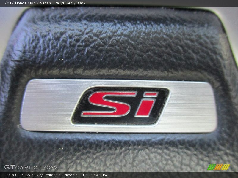Rallye Red / Black 2012 Honda Civic Si Sedan
