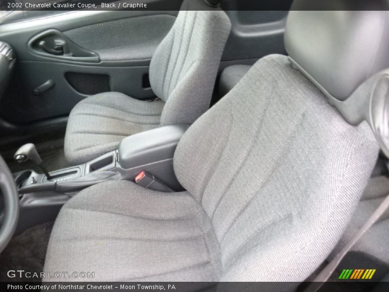 Black / Graphite 2002 Chevrolet Cavalier Coupe