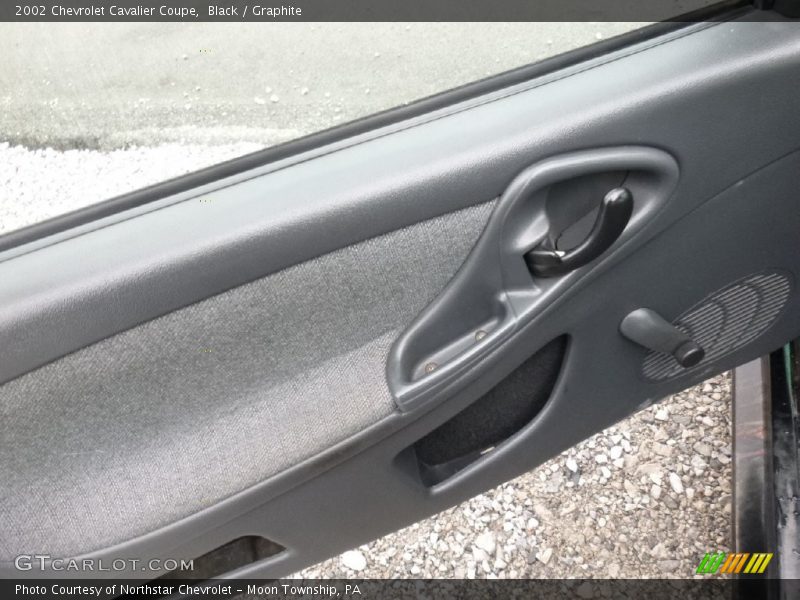 Black / Graphite 2002 Chevrolet Cavalier Coupe