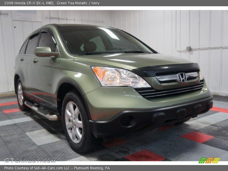 Green Tea Metallic / Ivory 2008 Honda CR-V EX-L 4WD