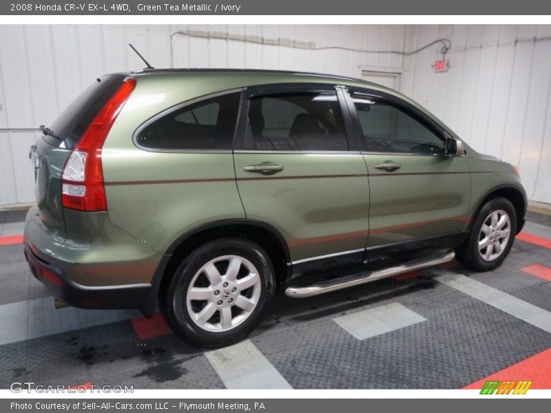 Green Tea Metallic / Ivory 2008 Honda CR-V EX-L 4WD