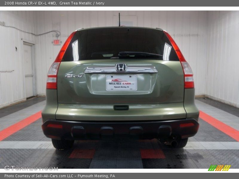 Green Tea Metallic / Ivory 2008 Honda CR-V EX-L 4WD