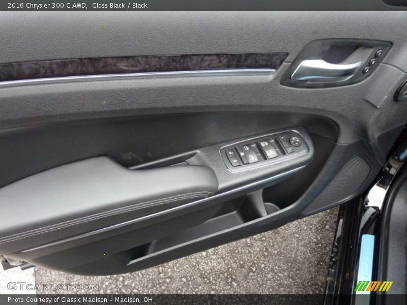 Gloss Black / Black 2016 Chrysler 300 C AWD