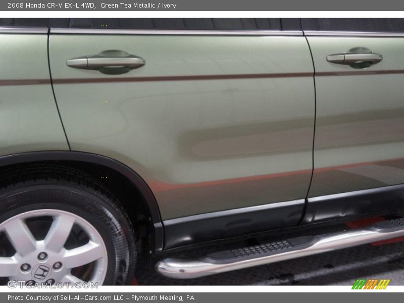 Green Tea Metallic / Ivory 2008 Honda CR-V EX-L 4WD