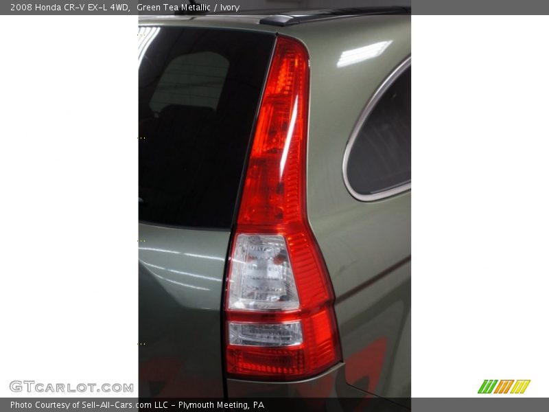 Green Tea Metallic / Ivory 2008 Honda CR-V EX-L 4WD
