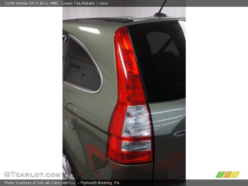 Green Tea Metallic / Ivory 2008 Honda CR-V EX-L 4WD