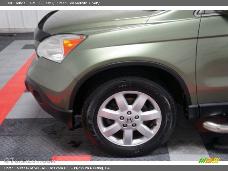 Green Tea Metallic / Ivory 2008 Honda CR-V EX-L 4WD