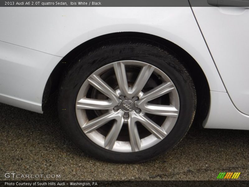 Ibis White / Black 2013 Audi A6 2.0T quattro Sedan