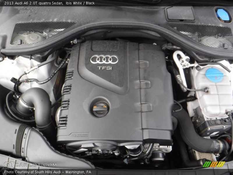 Ibis White / Black 2013 Audi A6 2.0T quattro Sedan
