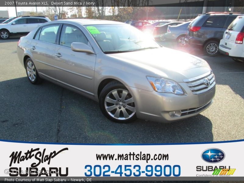 Desert Sand Mica / Ivory 2007 Toyota Avalon XLS
