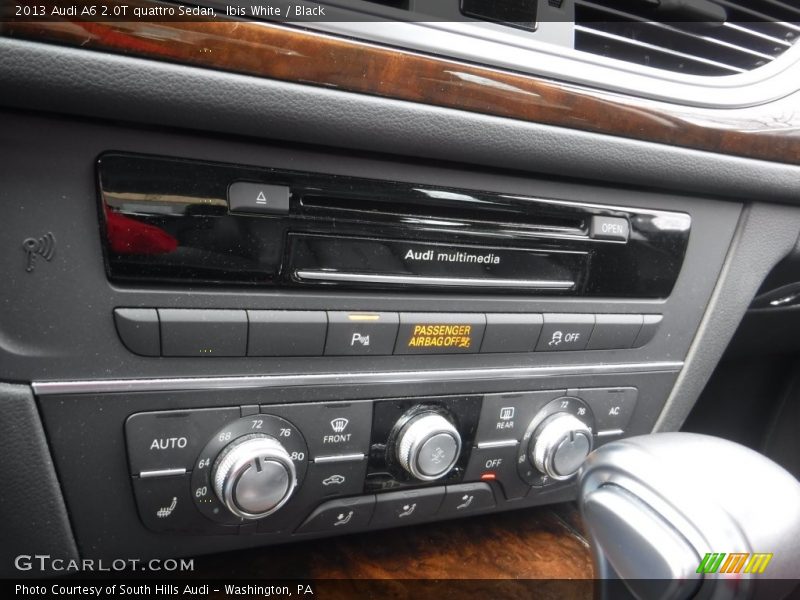 Ibis White / Black 2013 Audi A6 2.0T quattro Sedan