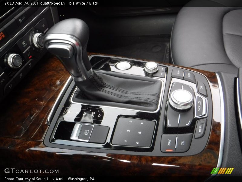 Ibis White / Black 2013 Audi A6 2.0T quattro Sedan