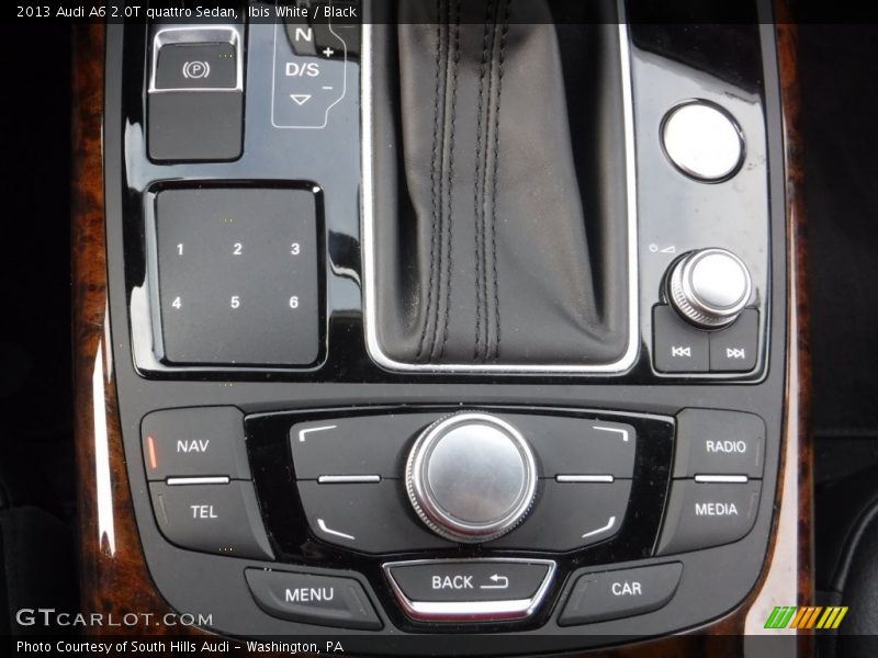 Ibis White / Black 2013 Audi A6 2.0T quattro Sedan