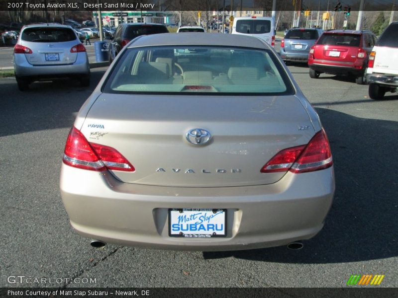 Desert Sand Mica / Ivory 2007 Toyota Avalon XLS