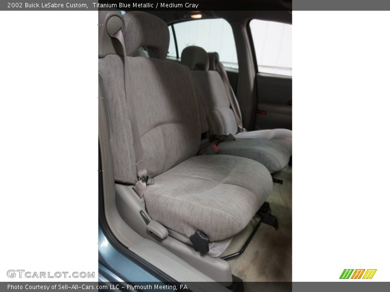 Titanium Blue Metallic / Medium Gray 2002 Buick LeSabre Custom