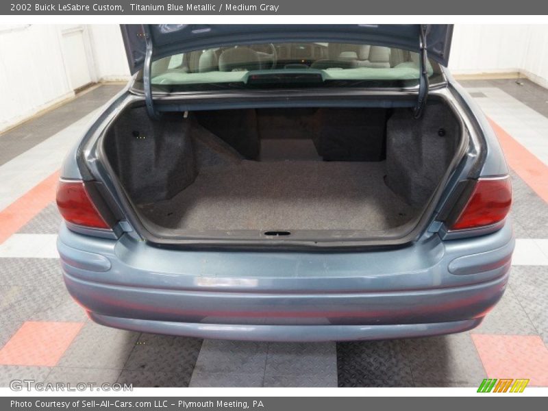 Titanium Blue Metallic / Medium Gray 2002 Buick LeSabre Custom