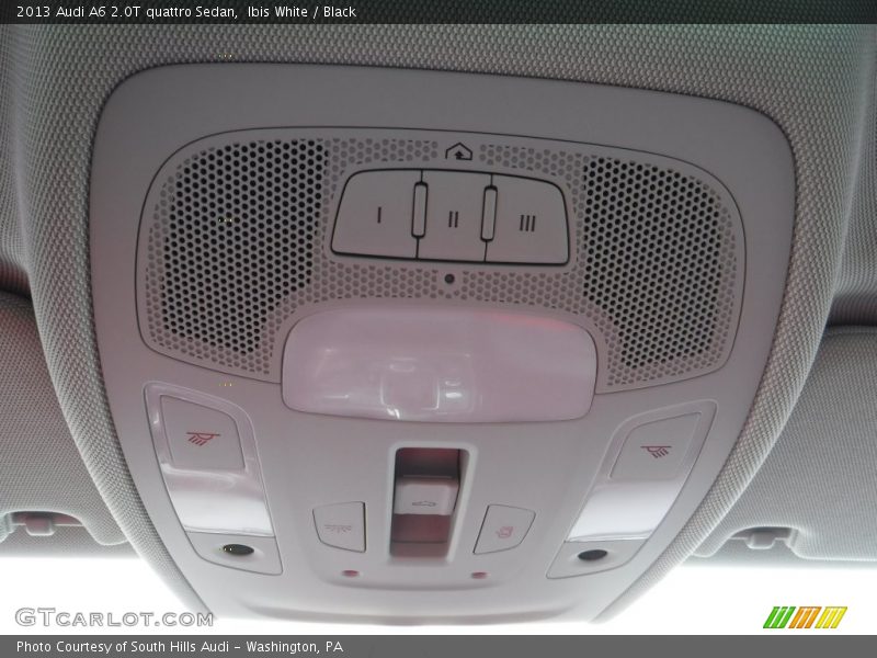 Ibis White / Black 2013 Audi A6 2.0T quattro Sedan