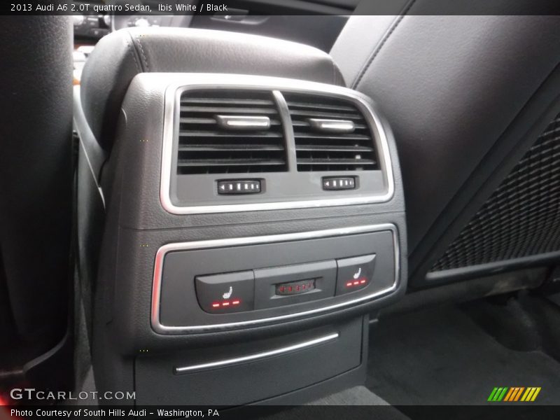 Ibis White / Black 2013 Audi A6 2.0T quattro Sedan