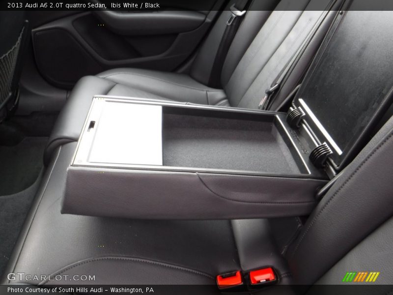 Ibis White / Black 2013 Audi A6 2.0T quattro Sedan