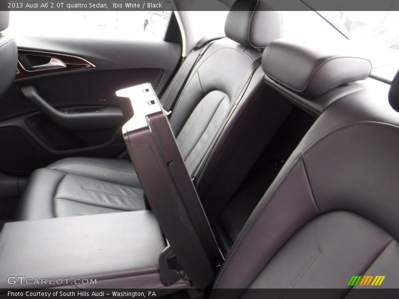 Ibis White / Black 2013 Audi A6 2.0T quattro Sedan