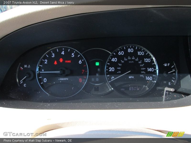 Desert Sand Mica / Ivory 2007 Toyota Avalon XLS