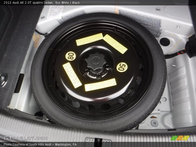 Ibis White / Black 2013 Audi A6 2.0T quattro Sedan