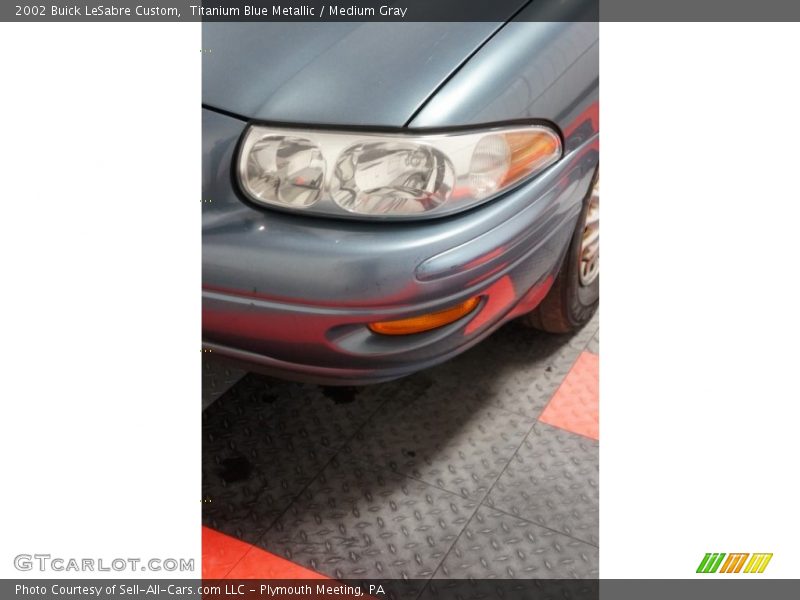 Titanium Blue Metallic / Medium Gray 2002 Buick LeSabre Custom