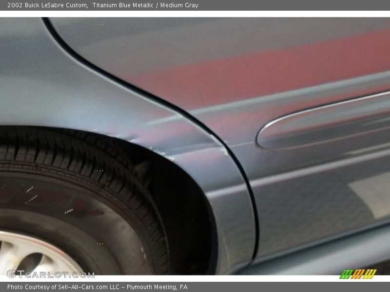 Titanium Blue Metallic / Medium Gray 2002 Buick LeSabre Custom