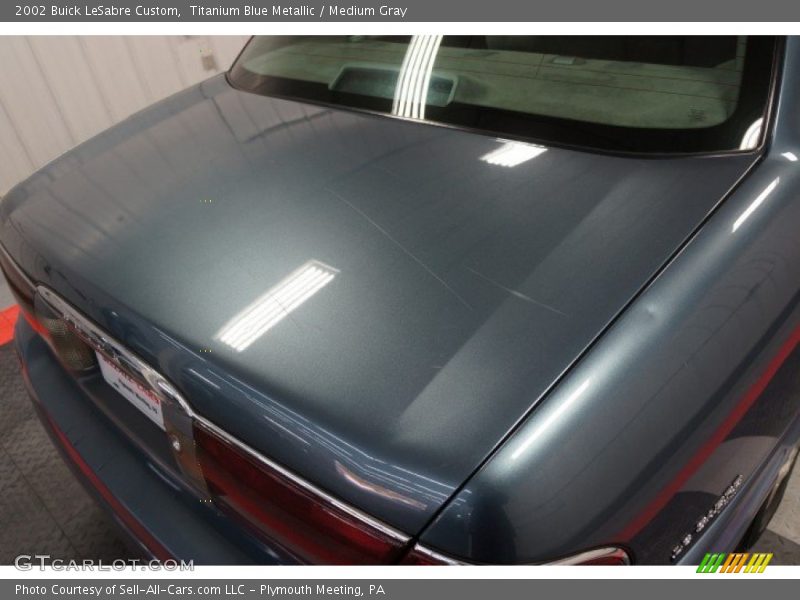 Titanium Blue Metallic / Medium Gray 2002 Buick LeSabre Custom
